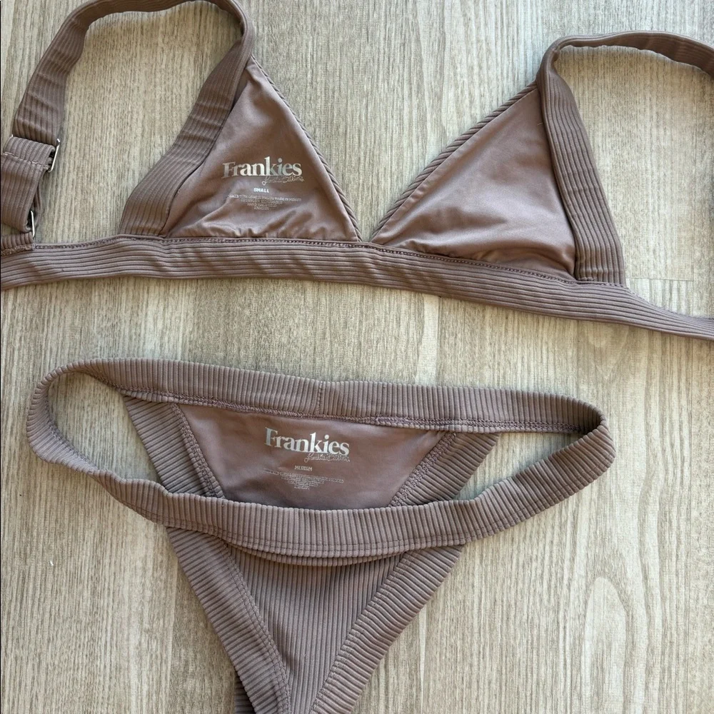 Frankie’s Bikinis brown bikini